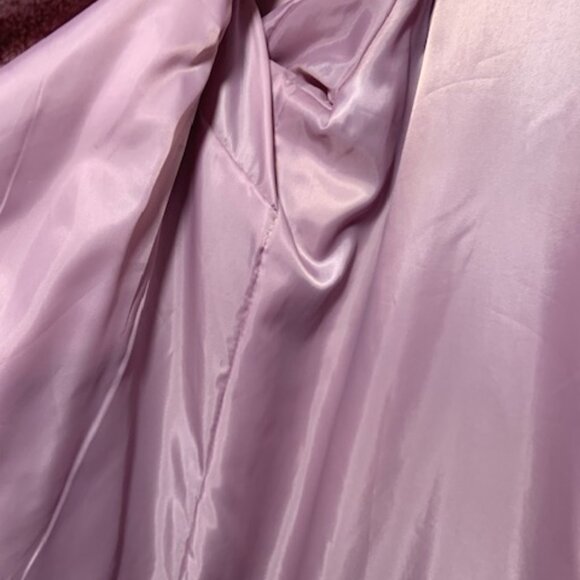 French Connection Women's Teddy Faux Fur Fuzzy Lined Dusty Shaggy Coat - Size M - Picture 4 of 7